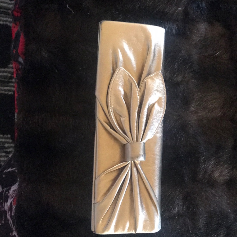 Aldo bronze metallic purse with the chain strap